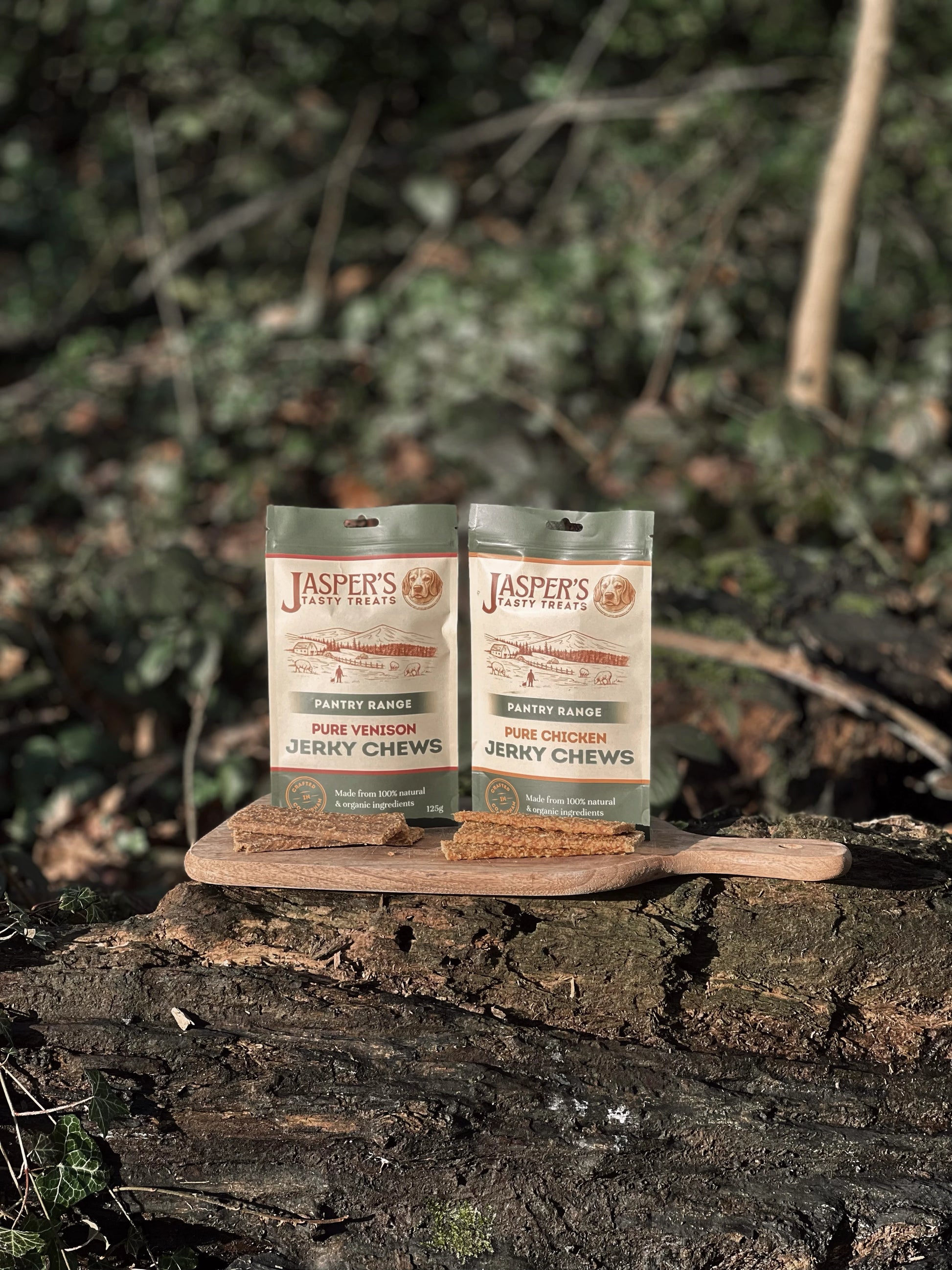 100% Pure Meat Jerky Chews, 6 pieces
