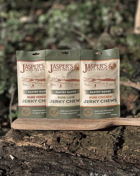 100% Pure Meat Jerky Chews, 6 pieces