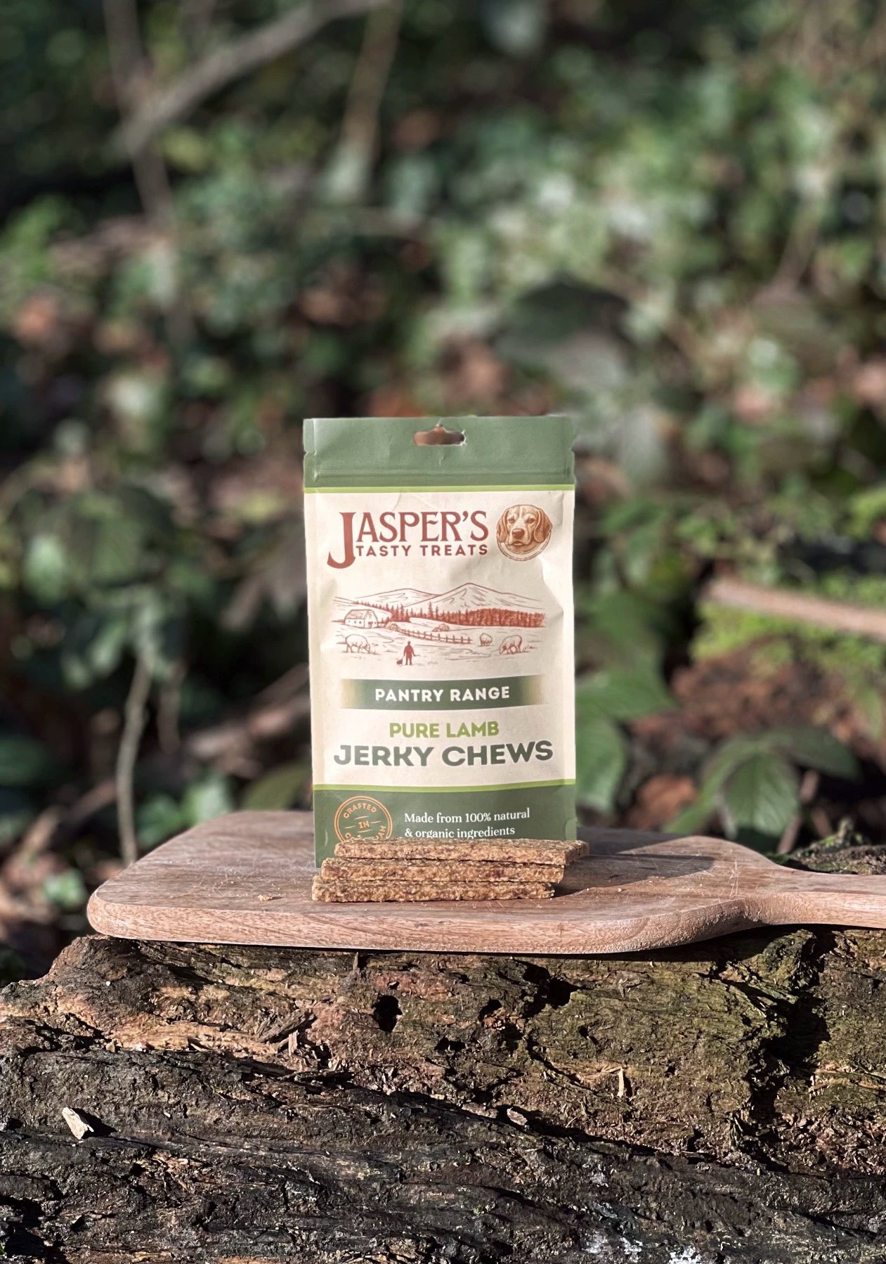 100% Pure Meat Jerky Chews, 6 pieces