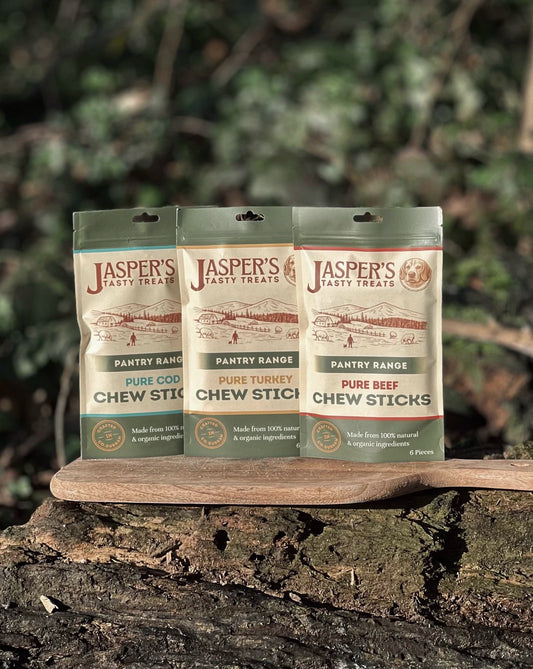 100% Pure Meat Chew Sticks, 6 Pieces